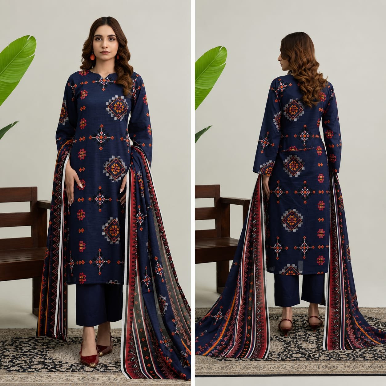 Digital Printed Airjet Lawn - Image 6