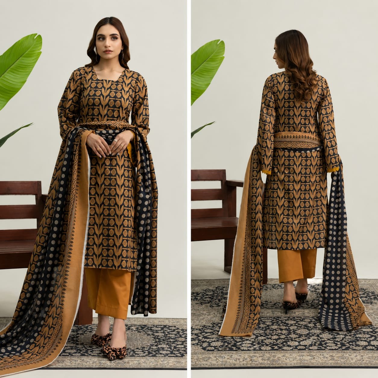 Digital Printed Airjet Lawn - Image 9