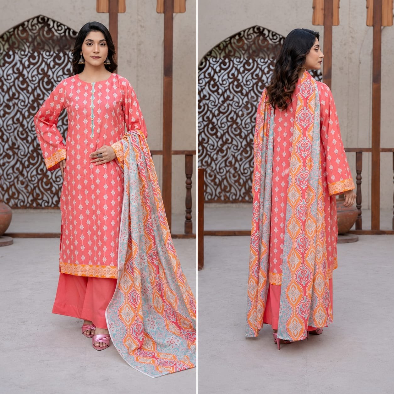 Digital Printed Airjet Lawn - Image 4