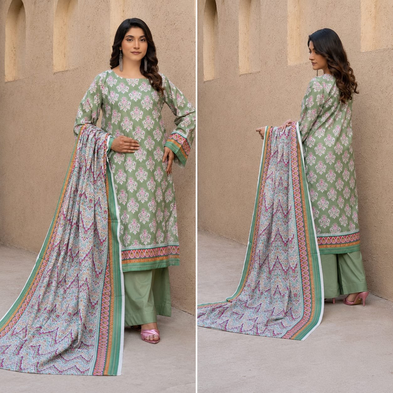 Digital Printed Airjet Lawn - Image 5