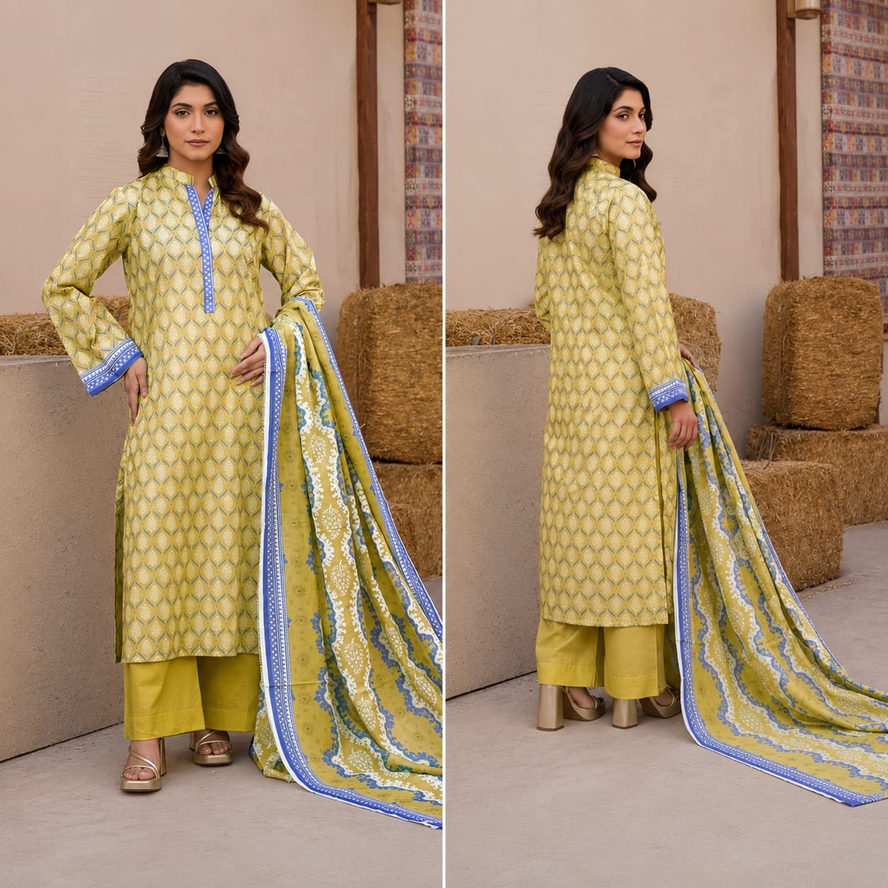 Digital Printed Airjet Lawn - Image 6