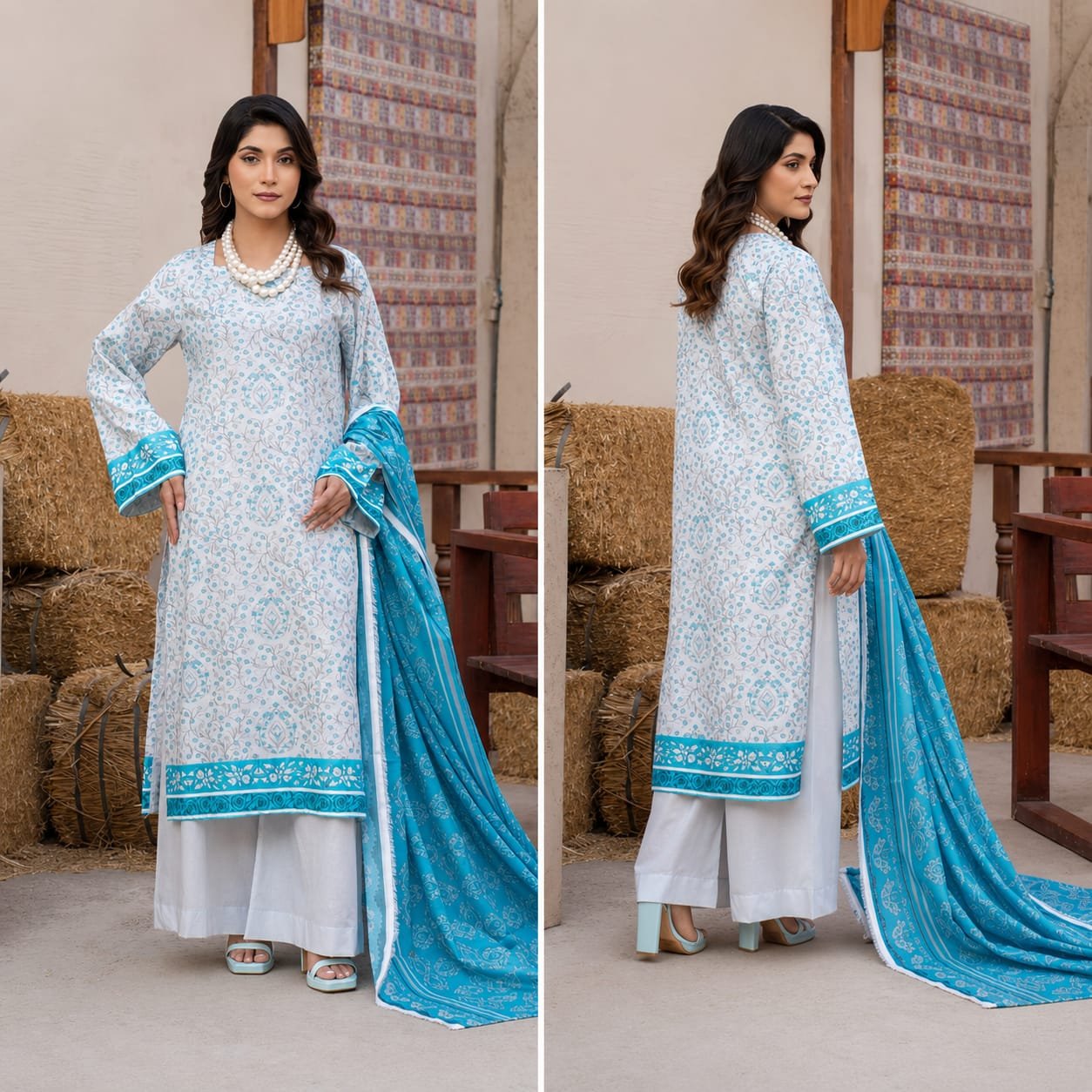 Digital Printed Airjet Lawn - Image 8