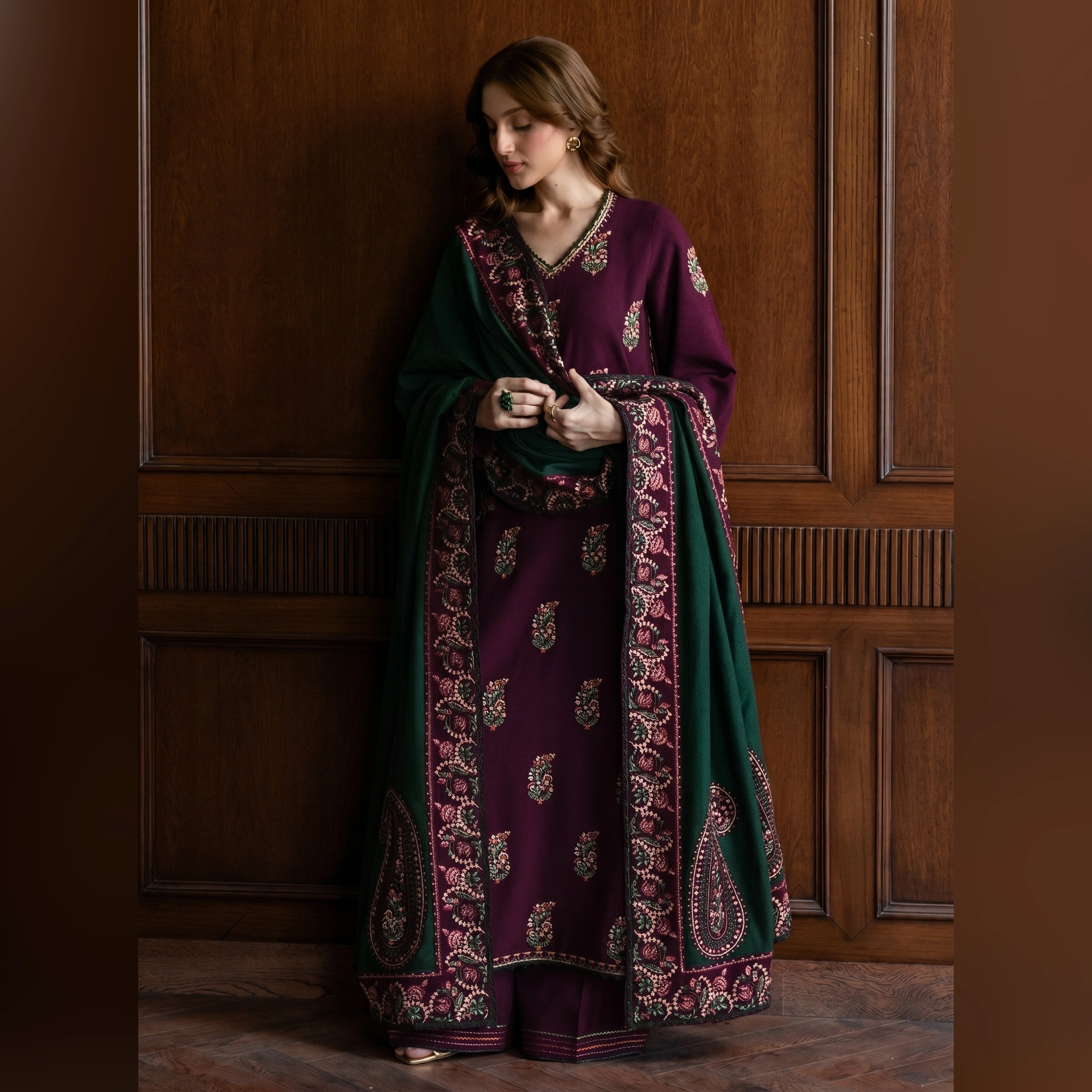 3PC EMB New Arrival's Summer Lawn Collection 2026